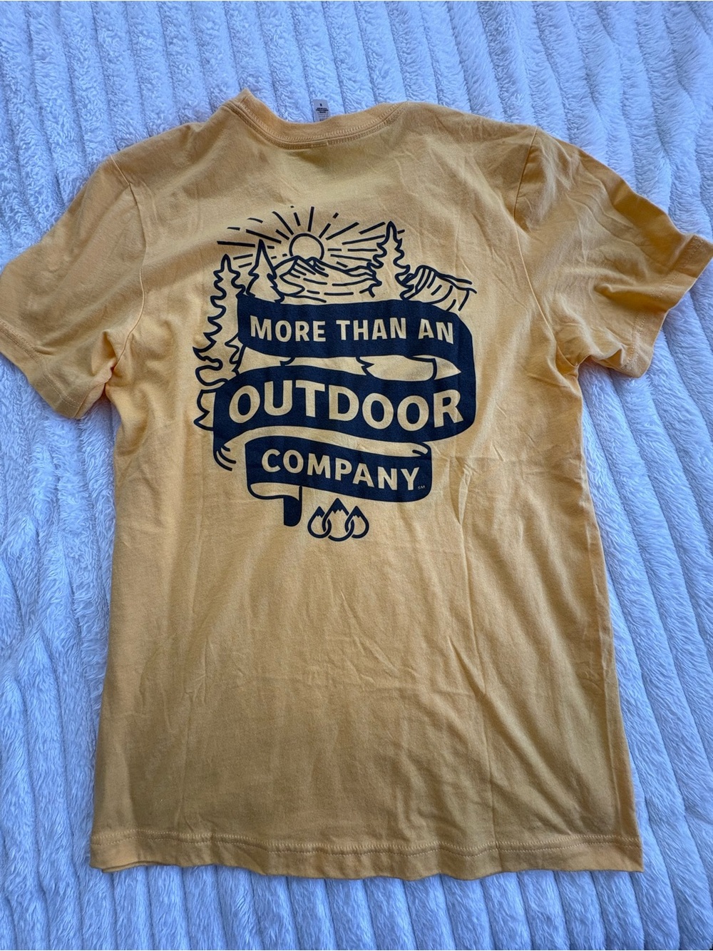 Yellow Sawyer Outdoor Graphic Tee - More Than An Outdoor Company